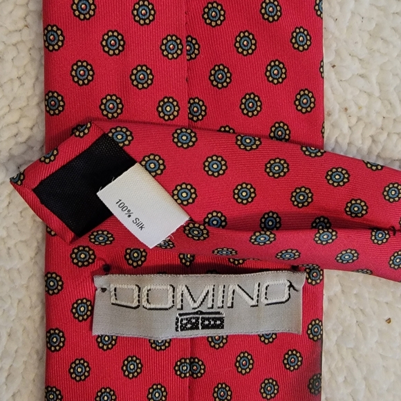 Lot of 2 red ties- incl Hilfiger Silk Neck Tie | 57 inch - Picture 9 of 9